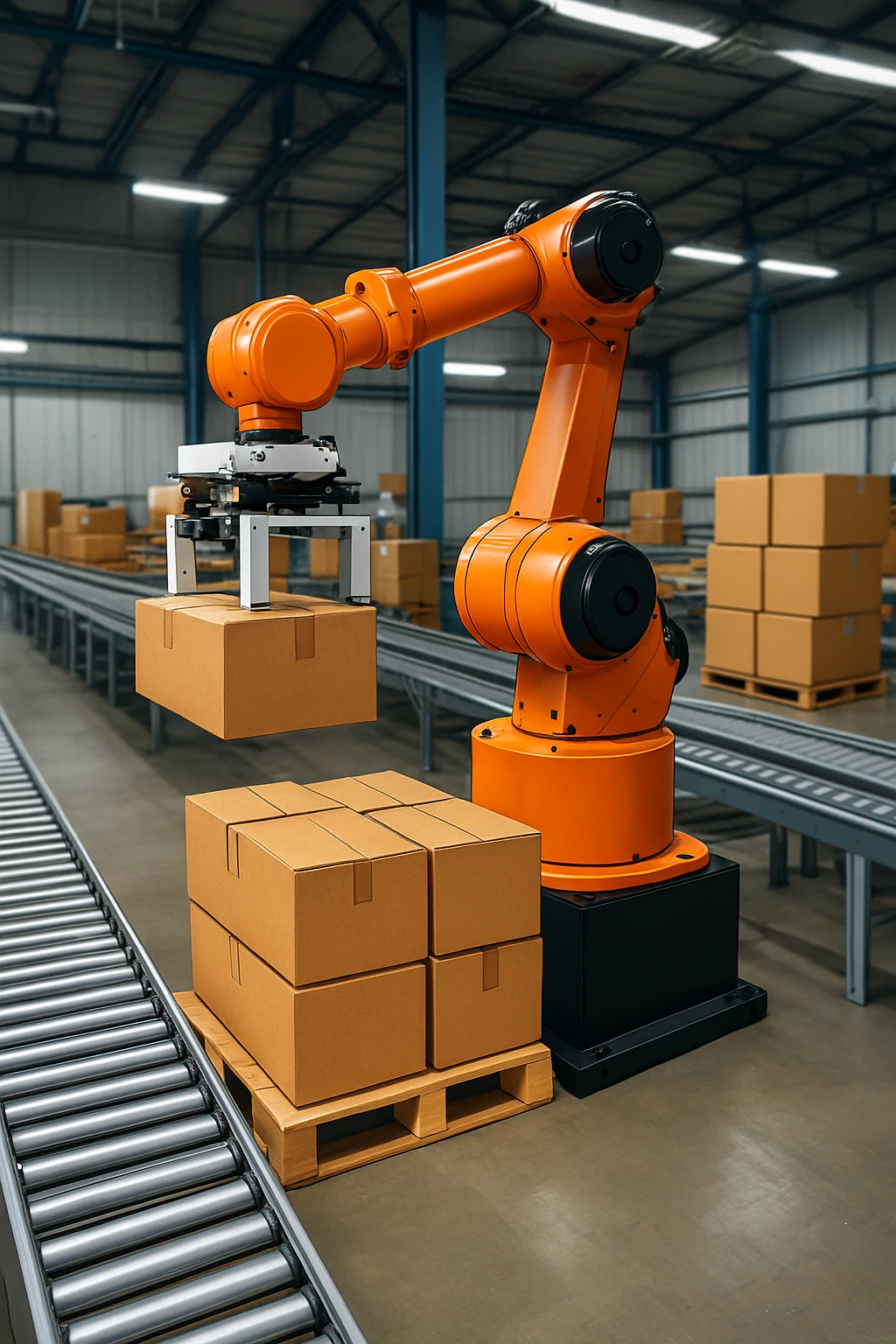 Robotic Palletizing Station Icon